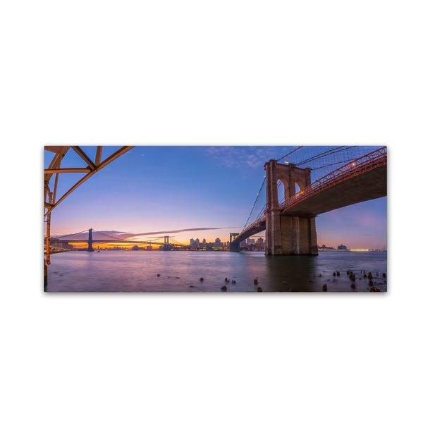 Robert Harding Picture Library 'Bridge 2' Canvas Art, 8x19, Trademark Fine Art, Mfr#: ALI19421-C819GG